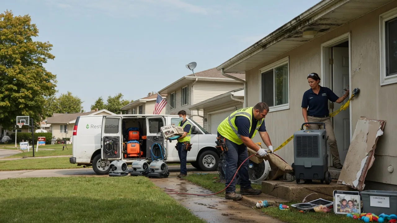 Water Damage Restoration in Dighton, MA near me